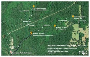 Waccasassa Paddle Map