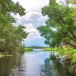 Santa Fe Canal into Lake Alto