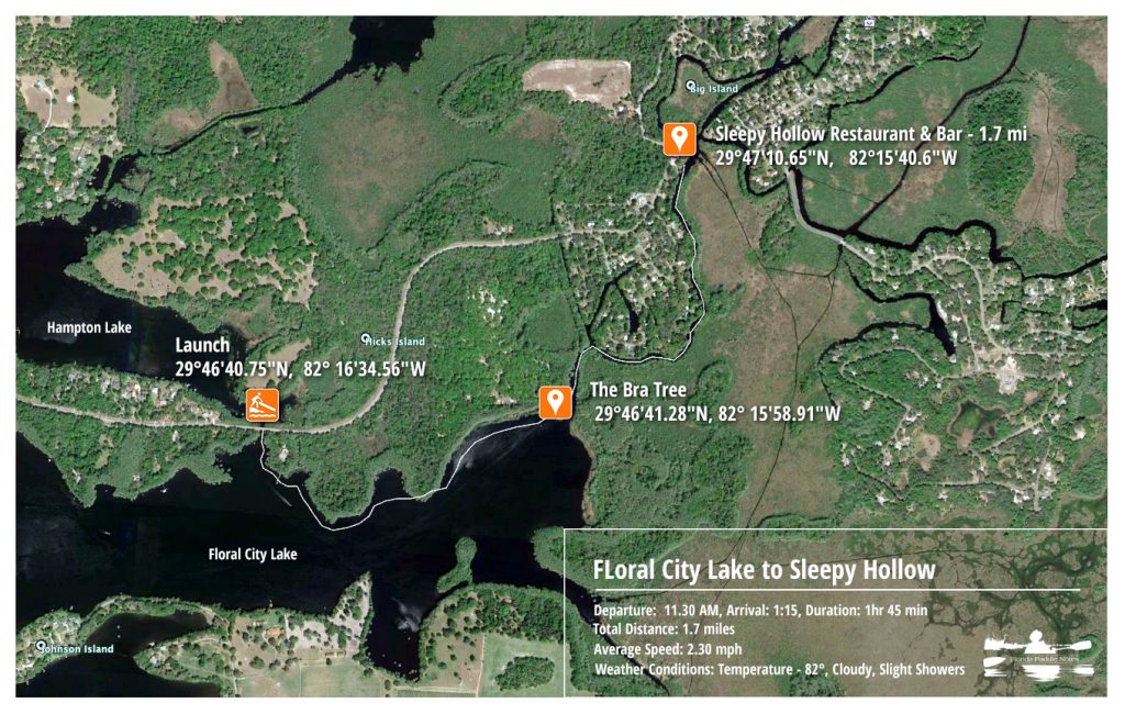 Floral City Lake to Sleepy Hollow