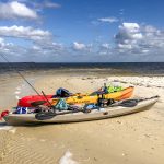 Kayaks on Atsena Otie