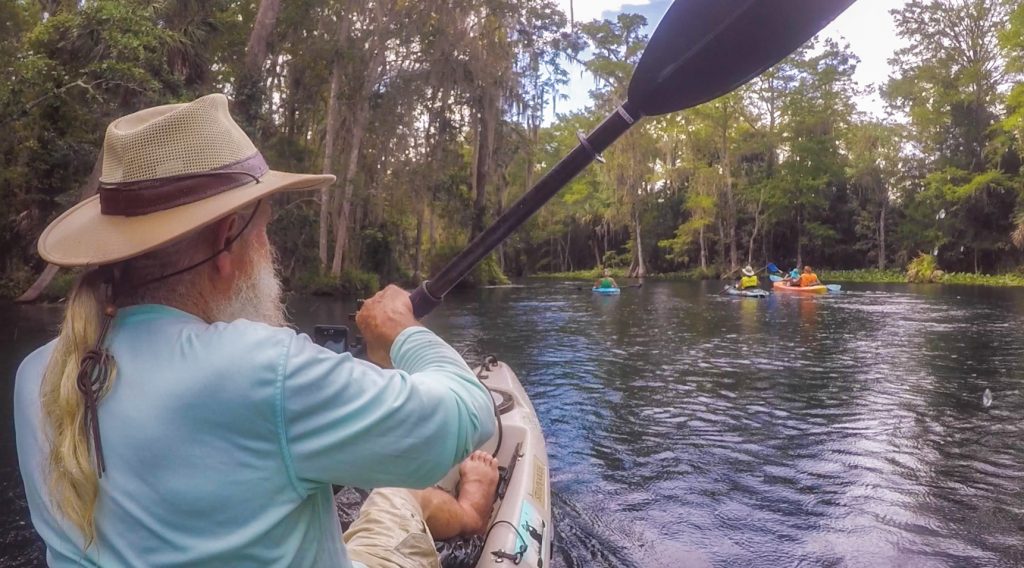 Paddling the Silver River