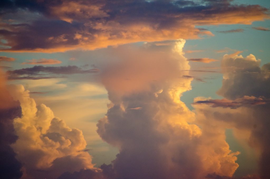 Clouds over Lake Disston