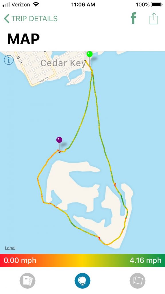 Paddle Logger - Trip Route