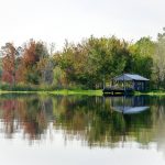 Lone boathouse on Lake Fanny