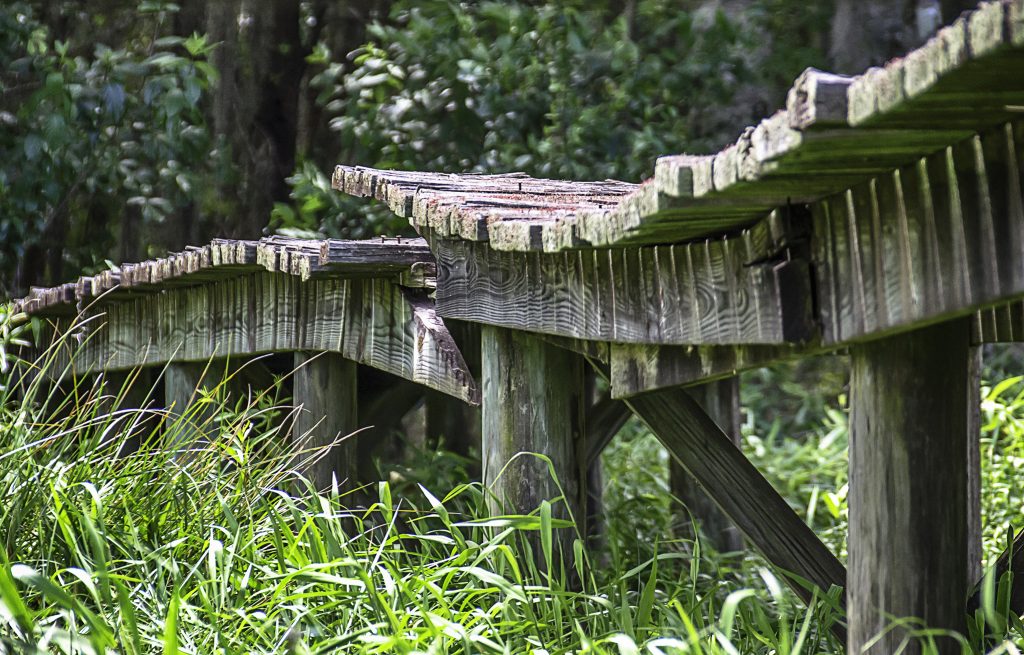 Old Dock Walkway on Black Lake