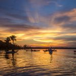 Kayak Sunset - Santa Fe Lake