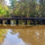 Track over Sampson Rowell Canal