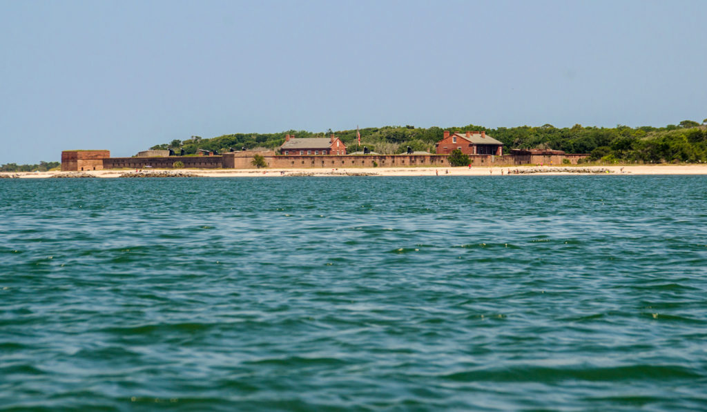 Fort Clinch from St. Marys Channel