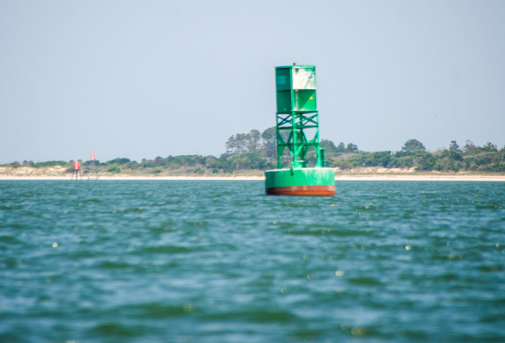 Green Buoy on St. Mary's Channel