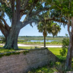 View of St Mary's River from Ruins