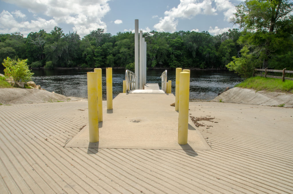 Log Landing Boat Ramp