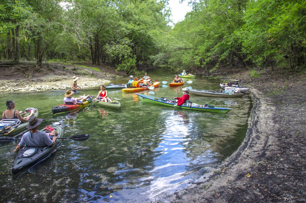 A crowded Ruth Springs