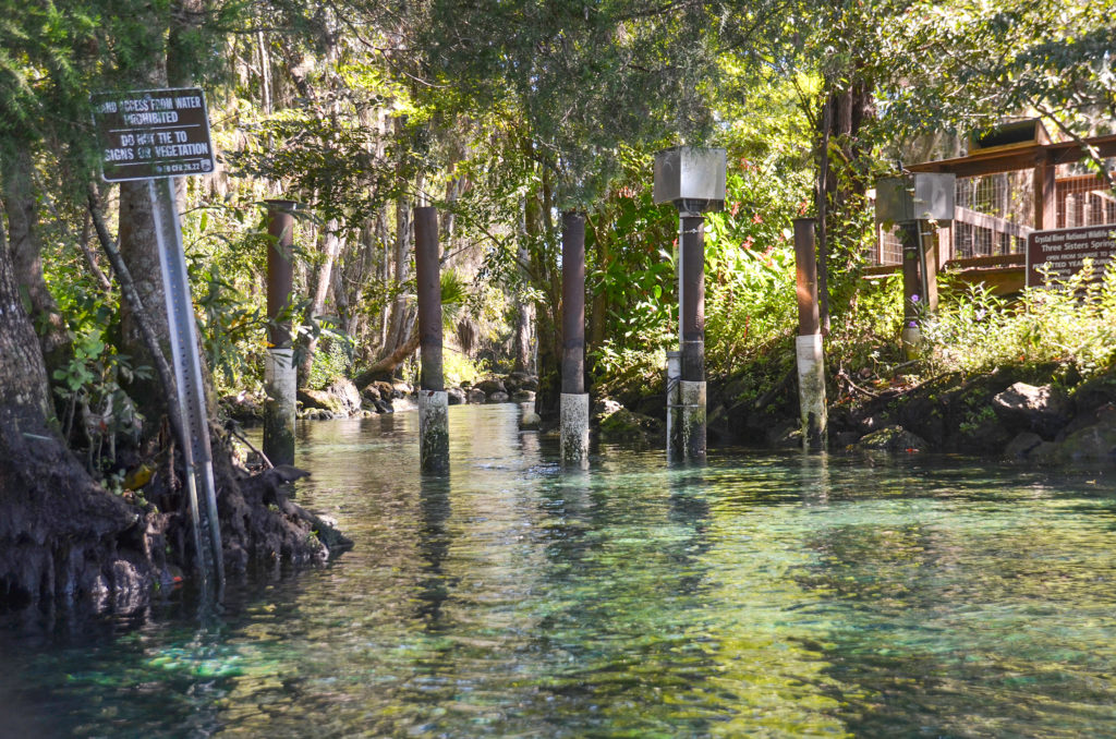 Entrance to Three Sisters Springs