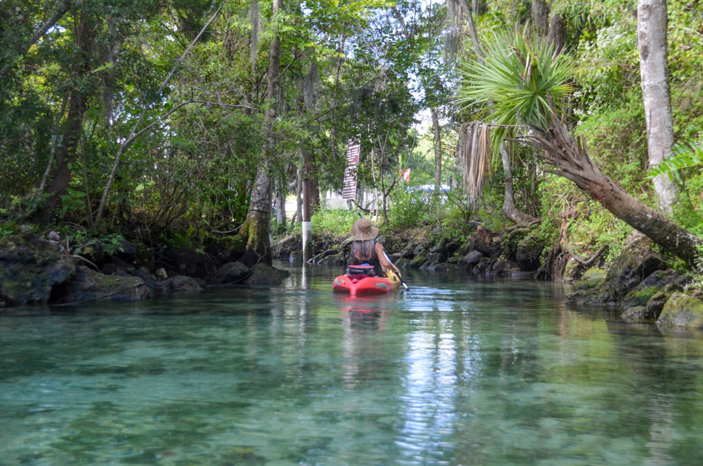 Leaving Three Sisters Springs