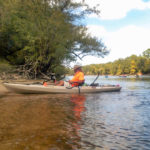 James finalizes his notes on the Suwannee