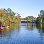 Approaching the 121 Bridge