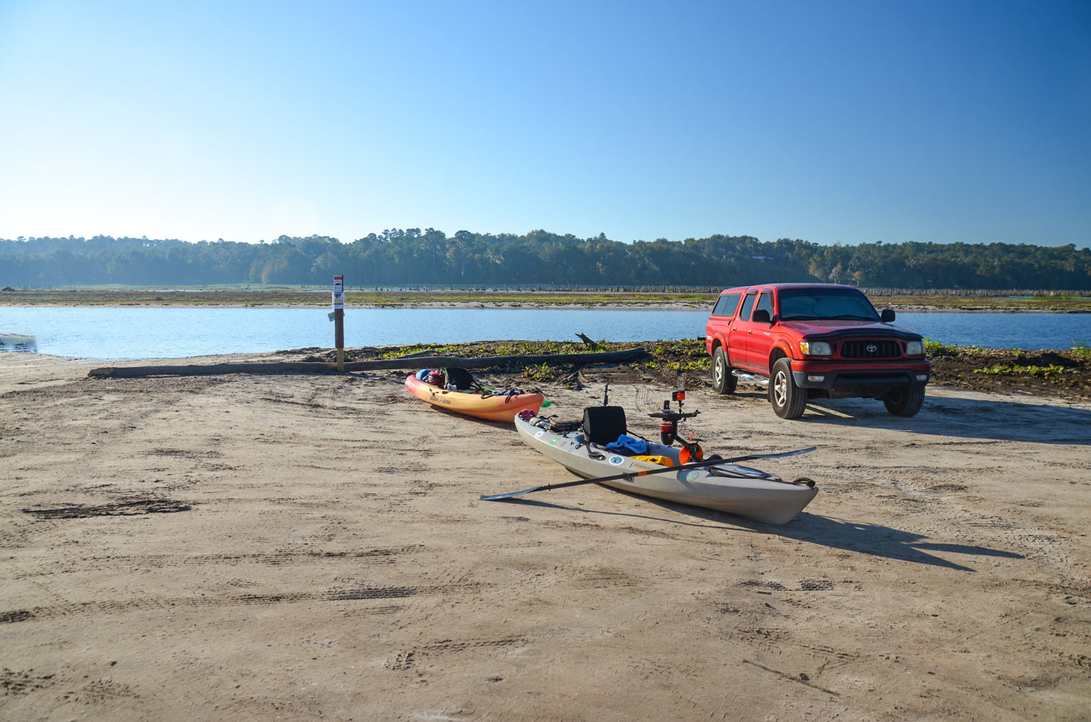 Ocklawaha River Rodman Reservoir Drawdown Florida Paddle Notes