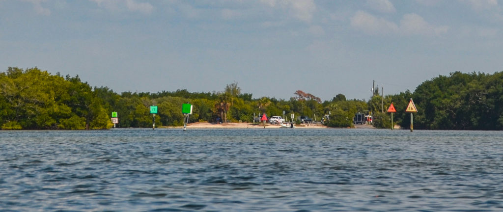 Cockroach Bay Boat Launch viewed from the water