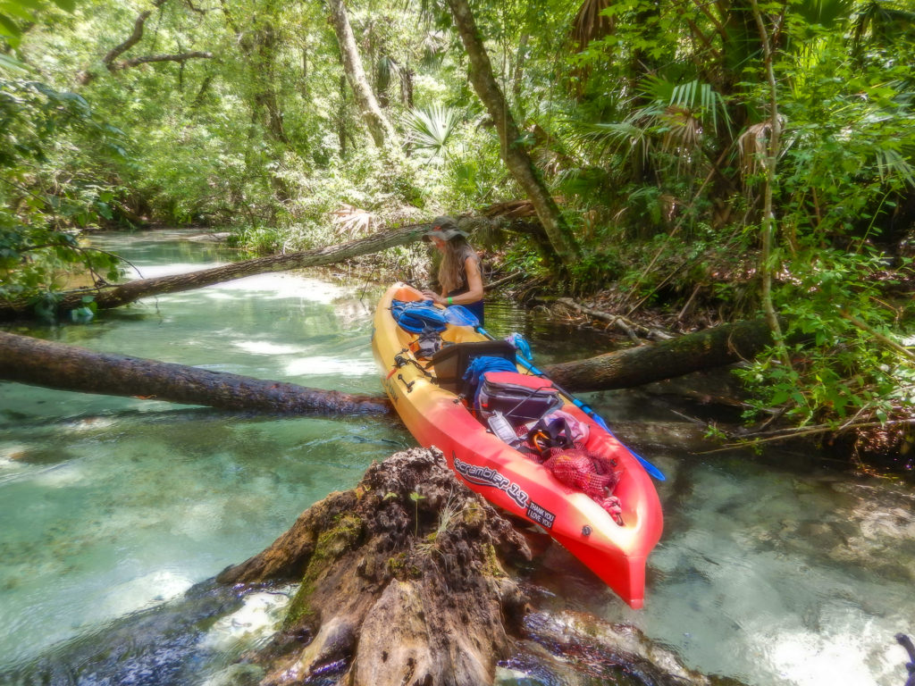 Portage on Indian Creek