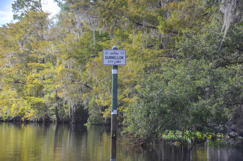 Entering Dunnellon