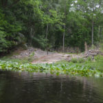 Old unused boat ramp