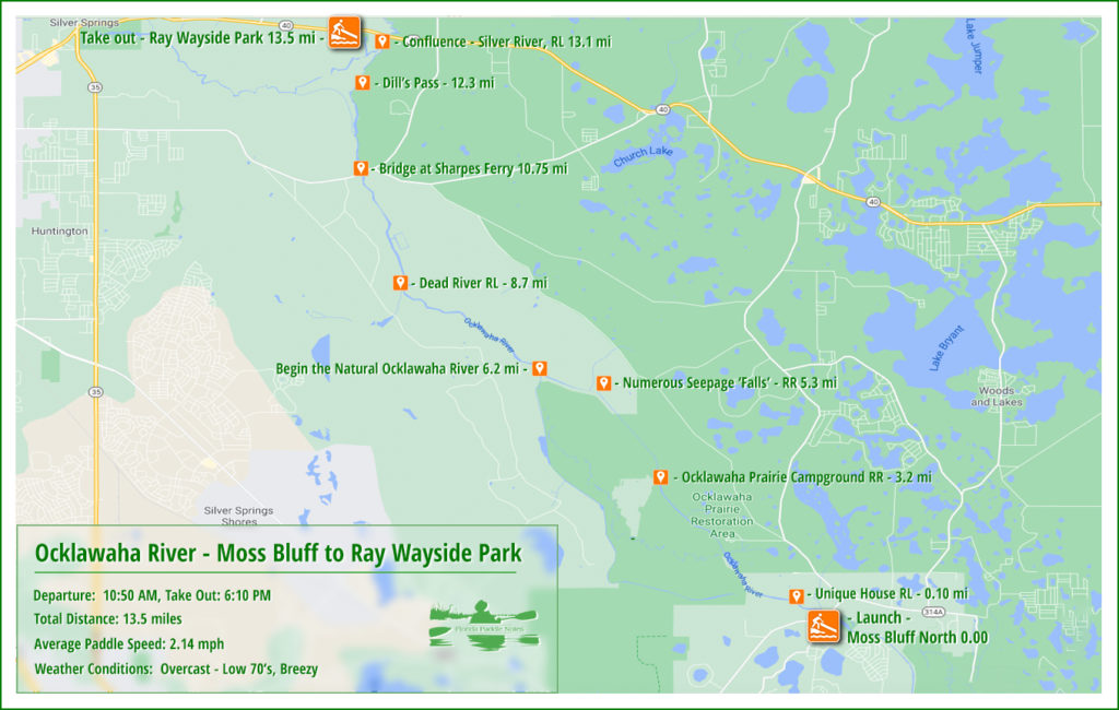 Ocklawaha - Moss Bluff