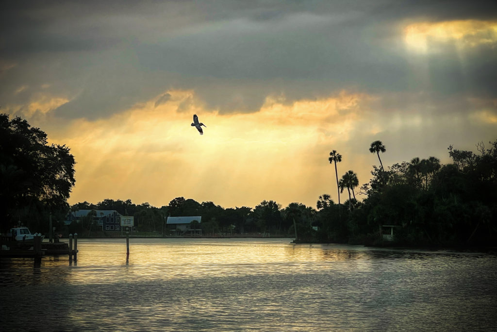 Evening over Homosassa River