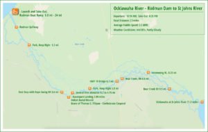 Rodman Dam to St Johns River