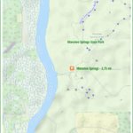 Suwannee Manatee Paddle Map